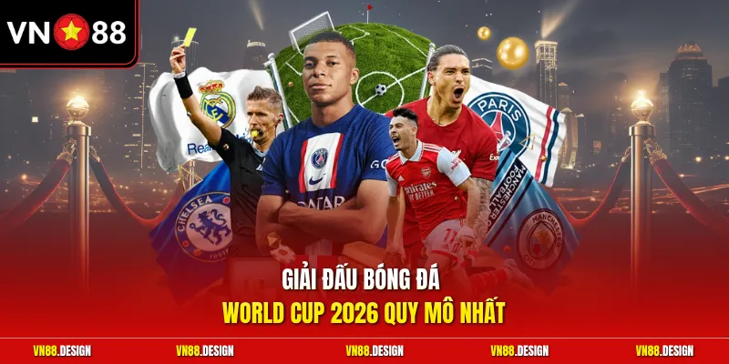 Giải đấu bóng đá World Cup 2026 quy mô nhất