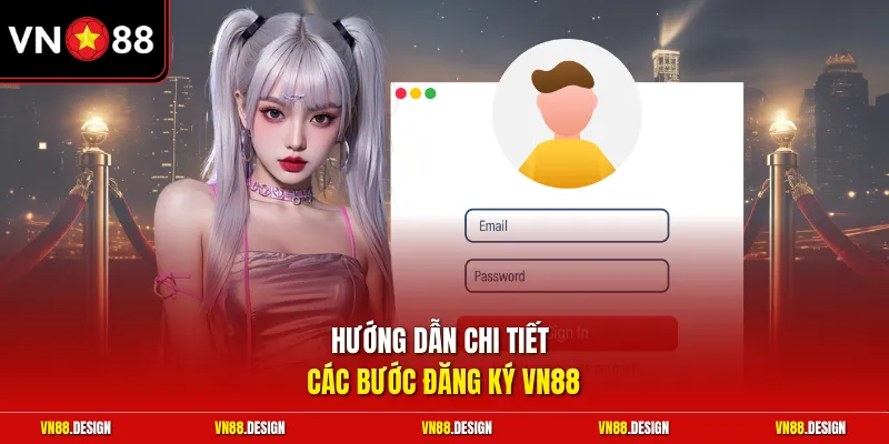 Hướng dẫn chi tiết các bước đăng ký VN88