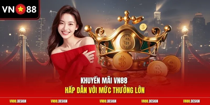Khuyến mãi VN88 hấp dẫn với mức thưởng lớn